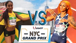 Sha'Carri Richardson Battles Briana Williams at NYC Grand Prix (QUEEN OF NEW YORK)