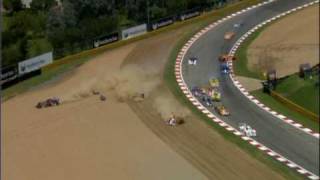 Shelby Can-Am 2009 - A1 GP Support Race: Lap 1 accident