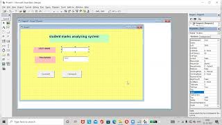 Student Marks Analyzing System MICROSOFT VISUAL BASIC 6.0 Form 1