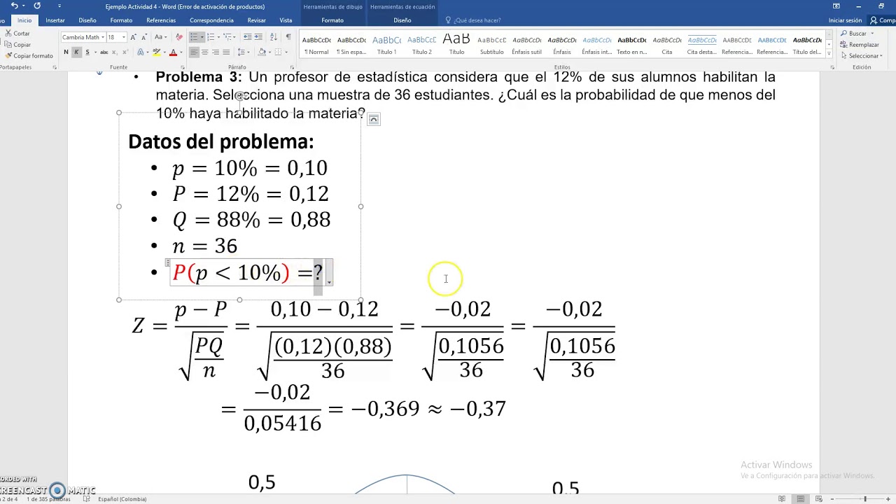 Tutorial 2 Ejemplo 2 Actividad No 4 Distribuciones Muestrales - YouTube