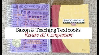 Saxon Math & Teaching Textbooks REVIEW & COMPARISON | Homeschool