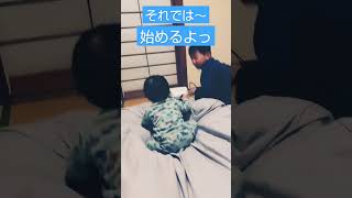 【かっぱ相撲春場所】やっぱり家がいちばん？ #baby