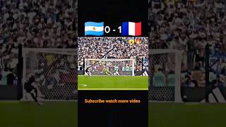 Argentina🇦🇷 vs France🇨🇵 penalty Shootout in FIFA World Cup final!  #football #fifa23 #shorts