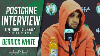 Derrick White Postgame Interview | Celtics vs Nets