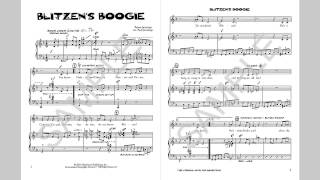 Blitzen's Boogie - MusicK8.com Singles Reproducible Kit