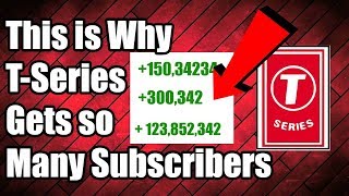 This is Why T-series Gets so Many Subscribers - (Pewdiepie vs T-series)