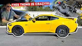 FIRST DRIVE in My 900HP WHIPPLE Supercharged 2024 Mustang GT!!! *YOU NEED THIS!!