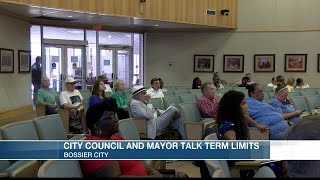 Bossier City Council and mayor talk term limits