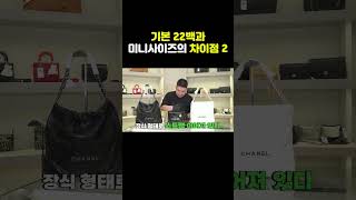 기본 22백과 미니사이즈의 차이점2