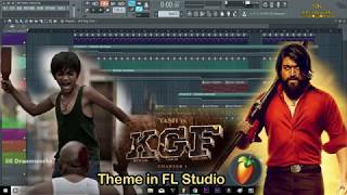 KGF Mass Theme in FL Studio | Yash | Sakthivel Karunakaran | SK Dreamworks