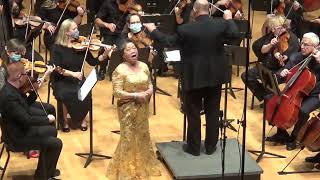 Linda Lin Yu sings Song to the Moon w Gala Orchestra