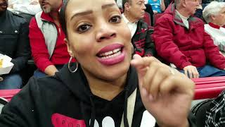 Bulls vs Thunder Vlog Courtside seats