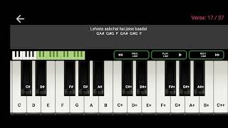 Piano tutorial song for tumko paya hai toh jaise khoya hu