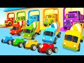 Car cartoons full episodes & Street vehicles. Helper cars for kids & Leo the Truck cartoon for kids.