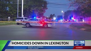 Homicides drop to lowest level in nearly a decade in Lexington