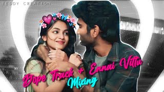 Dope Track × Ennai Vittu Song ❤️ || Love Mix ✨️🫂 || #love_whatsapp_status #trending