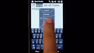 Swype Tutorial WinMo