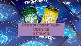 Digimon Liberator Starter Deck Openings