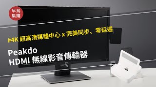 Searching C -【早鳥集購 | Peakdo HDMI 無線影音傳輸器】