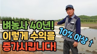 [바플티비]벼농사 40년 인생 저는 이렇게 수익을 증가 시킵니다~!10%이상