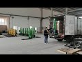 working video of self loading portable forklift electric stacker