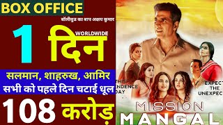 Mission Mangal Box Office Collection Day 1,Mission Mangal 1st Day Collection, Akshay Kumar, Vidya