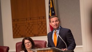 Mayor Curry Presents Budget to City Council