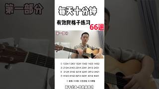 #guitar #基礎教學 #手指操Beginner guitar course, free teaching 弹琴无门槛，人人可以弹吉他。#吉他高手不會告訴你的秘密 #基礎教學