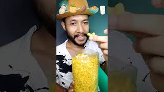 Makan emoji dingin-dingin abis ujan skuy 😁 #emojieatingchallenge #foodasmr #eatingchallenge #mukbang