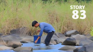 [Story 83] Let's go to the river and pick some snails and crablets! | Filipino Countryside Life