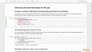 Iterators in Functional Prog with Python : Recognize Most Suitable Prog Tech for Job | packtpub.com