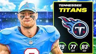 Rebuilding the Tennessee Titans on Madden 24 Franchise