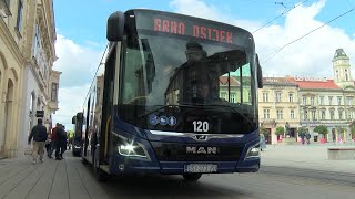 Novi niskopodni autobusi na osječkim ulicama