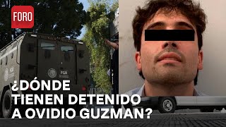 ¿Dónde está detenido Ovidio Guzman? - A Las Tres