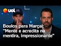 Pablo Marçal insinua uso de drogas por Boulos, que chama rival de 'psicopata' no debate na Band