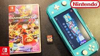 Mario Kart 8 Deluxe | Nintendo Switch Lite | Unboxing and Gameplay