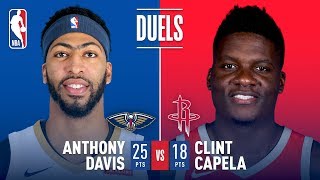Battle Of The Bigs: Anthony Davis vs Clint Capela
