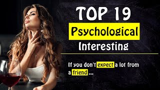 19 Interesting Psychological Facts About Relationship | Human Psychology Behavior | Quotes