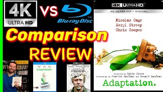 Adaptation 4K UHD Blu Ray Review Exclusive 4K vs Blu Ray Image Comparisons Analysis & Unboxing, Sony