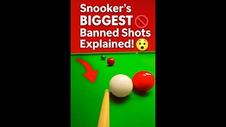 Snooker's BIGGEST Banned Shots Explained! 🚫🎱