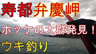 【ホッケ釣り】秋の寿都弁慶岬でホッケの大群を発見したよ！