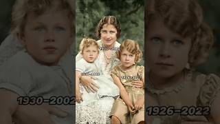 Queen Mum with her two daughters.... 💕 || #britishroyalfamily #queenelizabeth #viral #shorts #edit