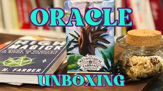 Oracle Unboxing: The Metaphysical Cannabis Oracle Deck 🌱🔮✨