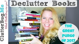 Declutter Books With Me - Great Purge 2017