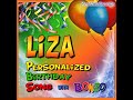 liza personalized birthday song with bonzo