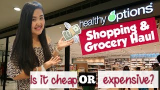 HEALTHY OPTIONS (SM MEGAMALL) + GROCERY HAUL | Best Place to Shop for Healthy Products