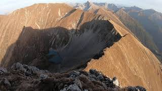 Rote Wand, Pfeilspitzenüberschreitung, Bschlaber Kreuzspitze