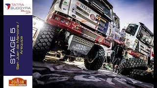 TATRA BUGGYRA RACING on DAKAR 2018 - Stage 5