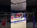 Great rally on both sides! #volleyball #vnl #vnl2023 #volleyballworld #volleyballshorts #highlights