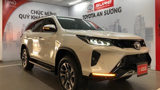 FORTUNER LEGENDER 2.4G 2021 sơn zin nguyên xe siêu lướt 5.100km tại Toyota An Sương | 0903663969